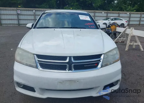 2012 Dodge Avenger Sxt из США, поврежденный, VIN 1C3CDZCB8CN265750